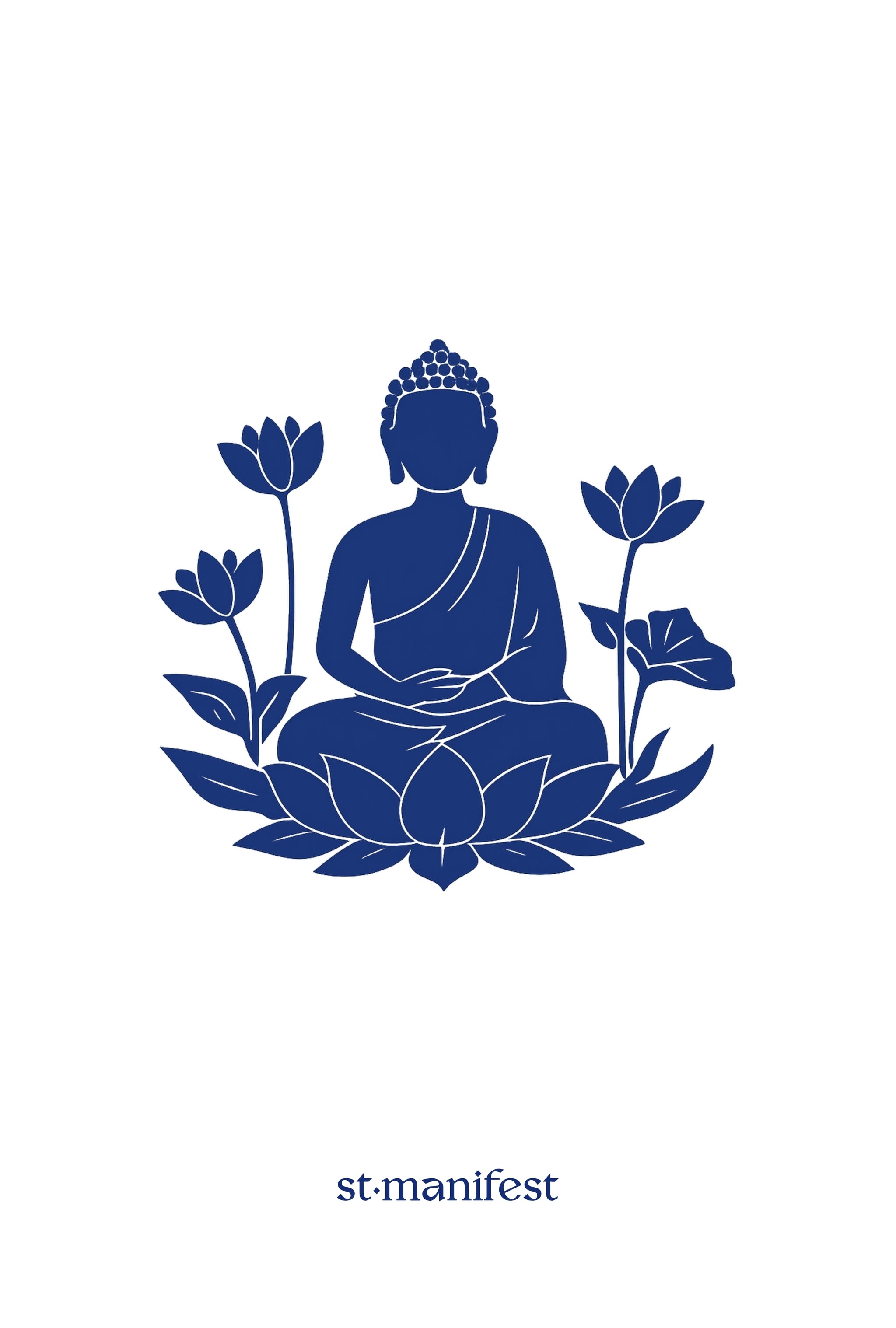 Lotus Buddha — Elastic Notebook