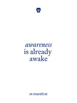 Awareness is Already Awake — Hardback Notebook