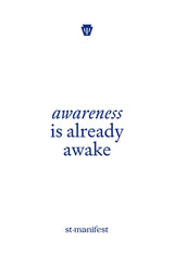 Awareness is Already Awake — Elastic Notebook