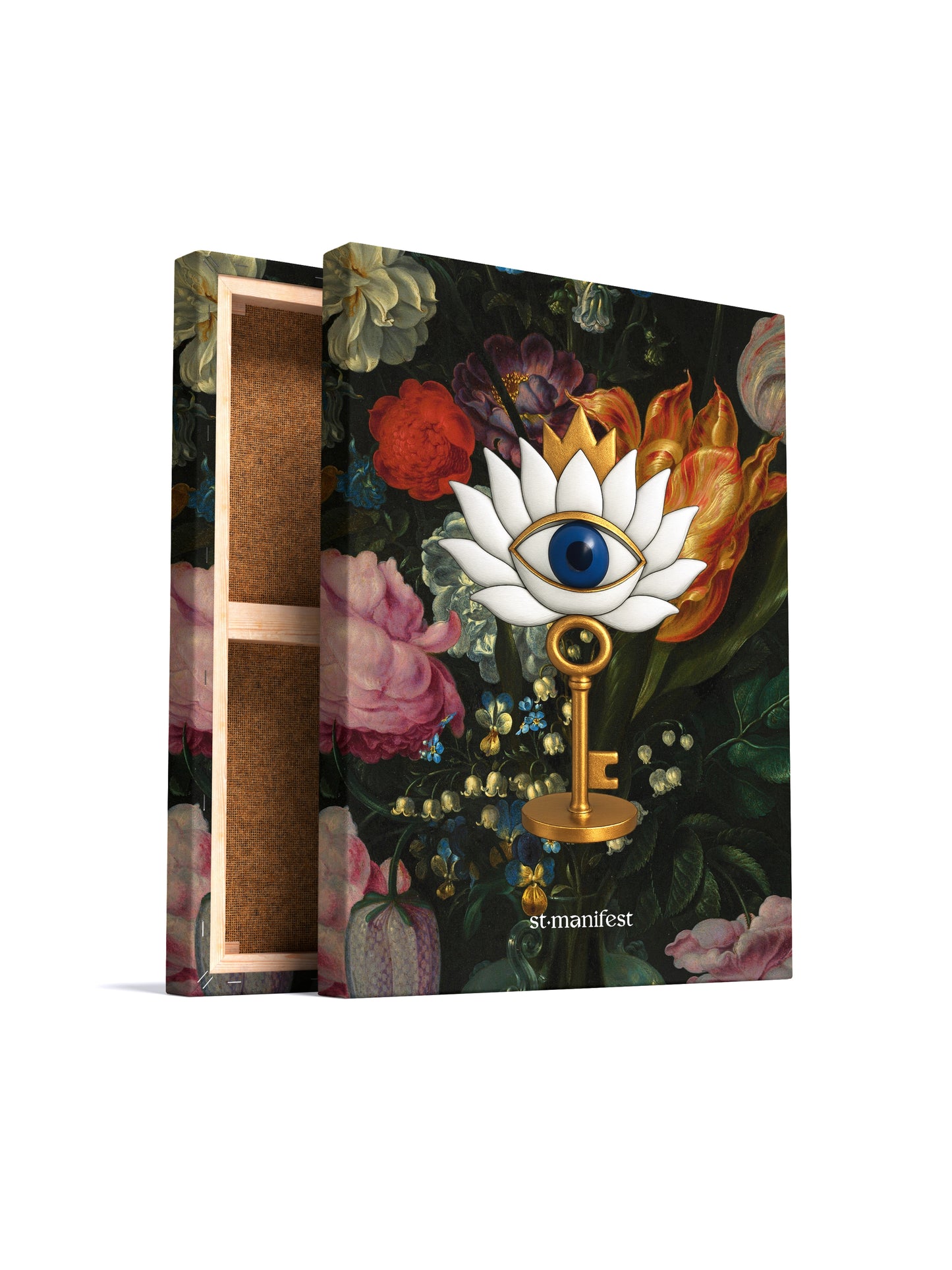 Key to Awakening Floral Edition — Canvas Poster