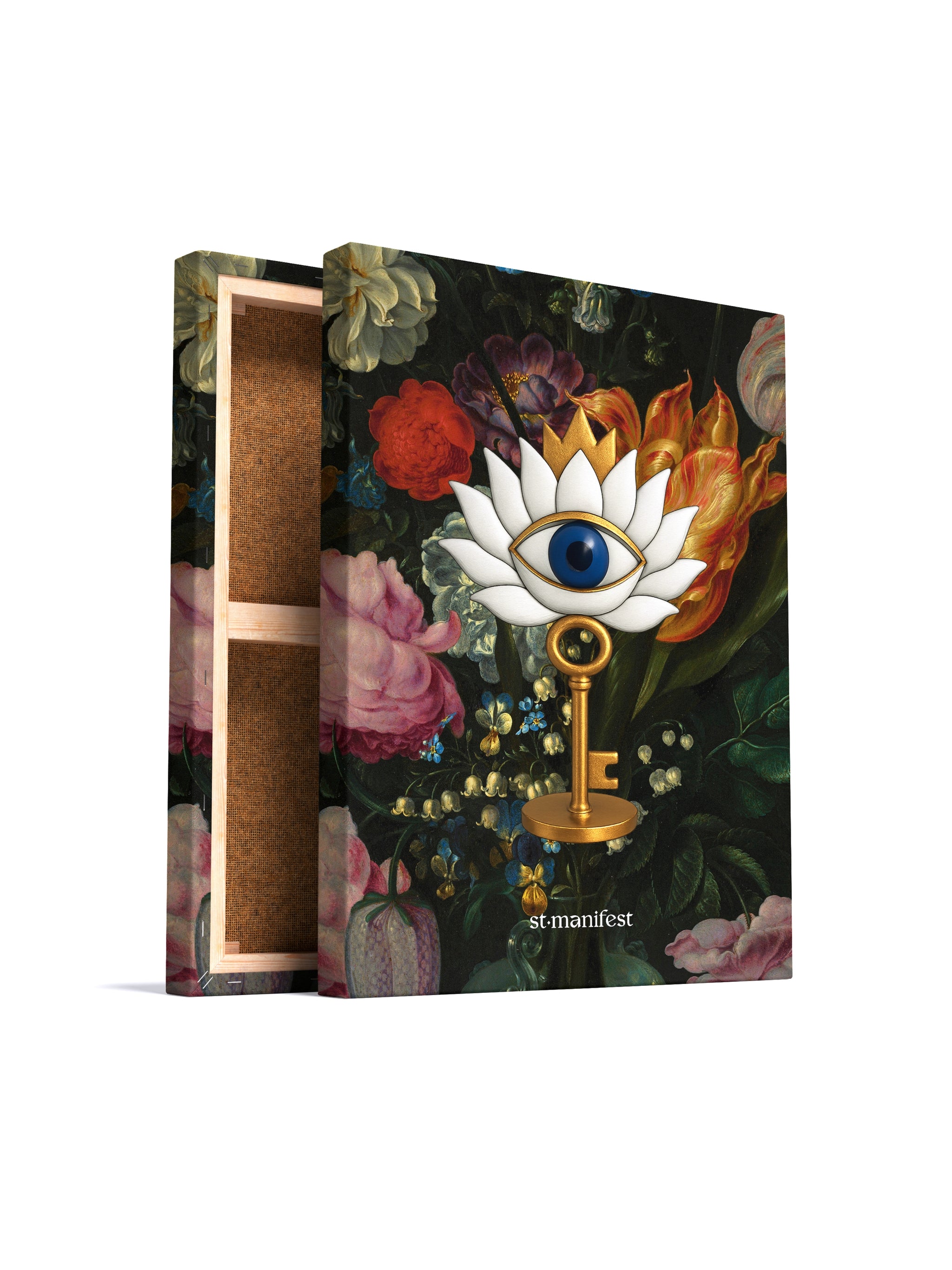 Key to Awakening Floral Edition — Canvas Poster