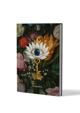 Key to Awakening Floral Edition — Hardback Notebook