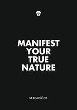 Manifest Your True Nature — Wooden Frame Print