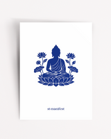 Lotus Buddha — Art Print