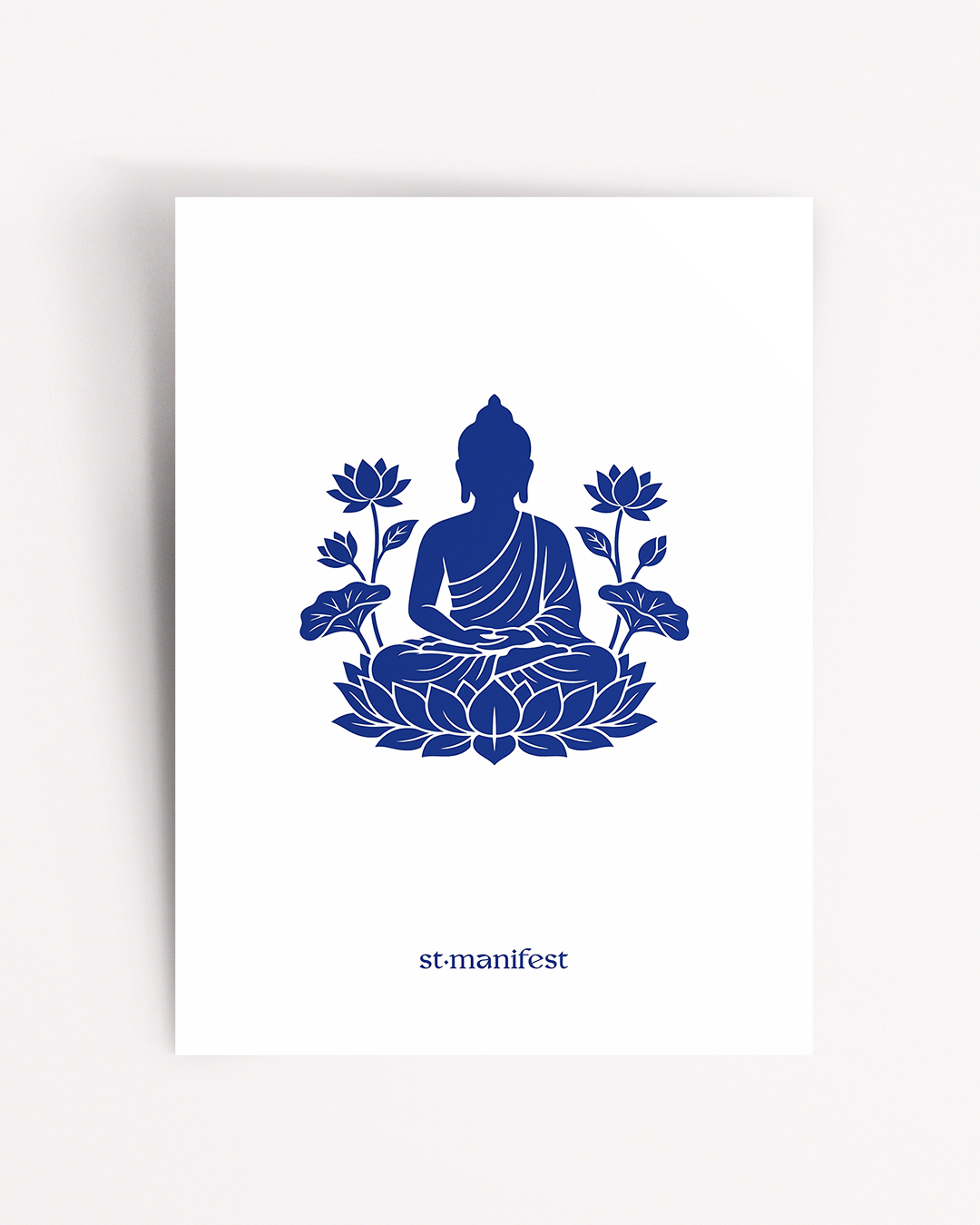 Lotus Buddha — Art Print