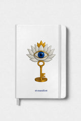 Key to Awakening Floral Edition — Elastic Notebook