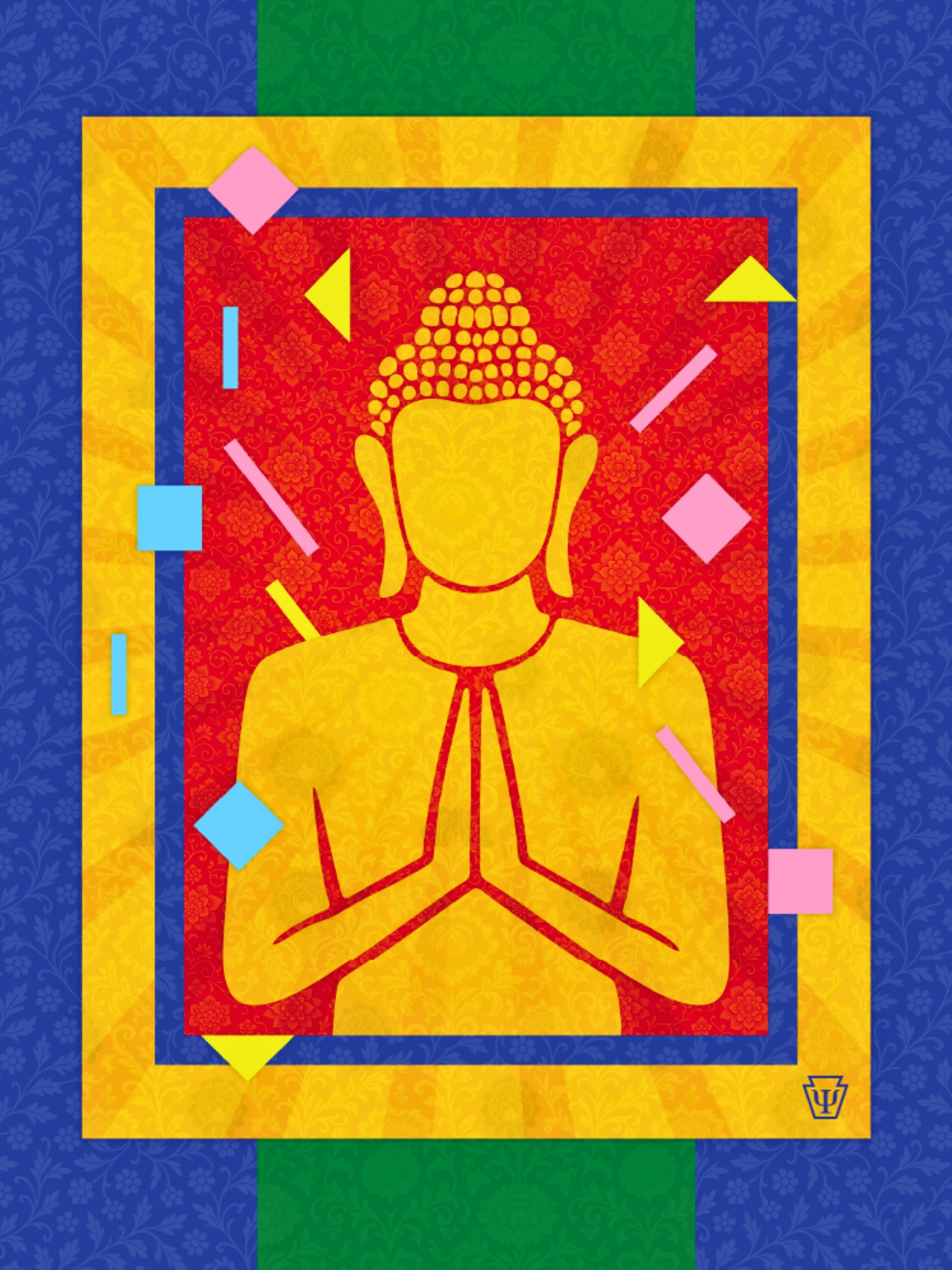 Abhidharma Buddha — Canvas Poster