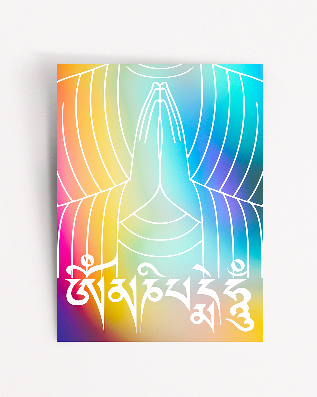 The Rainbow Mantra — Art Print
