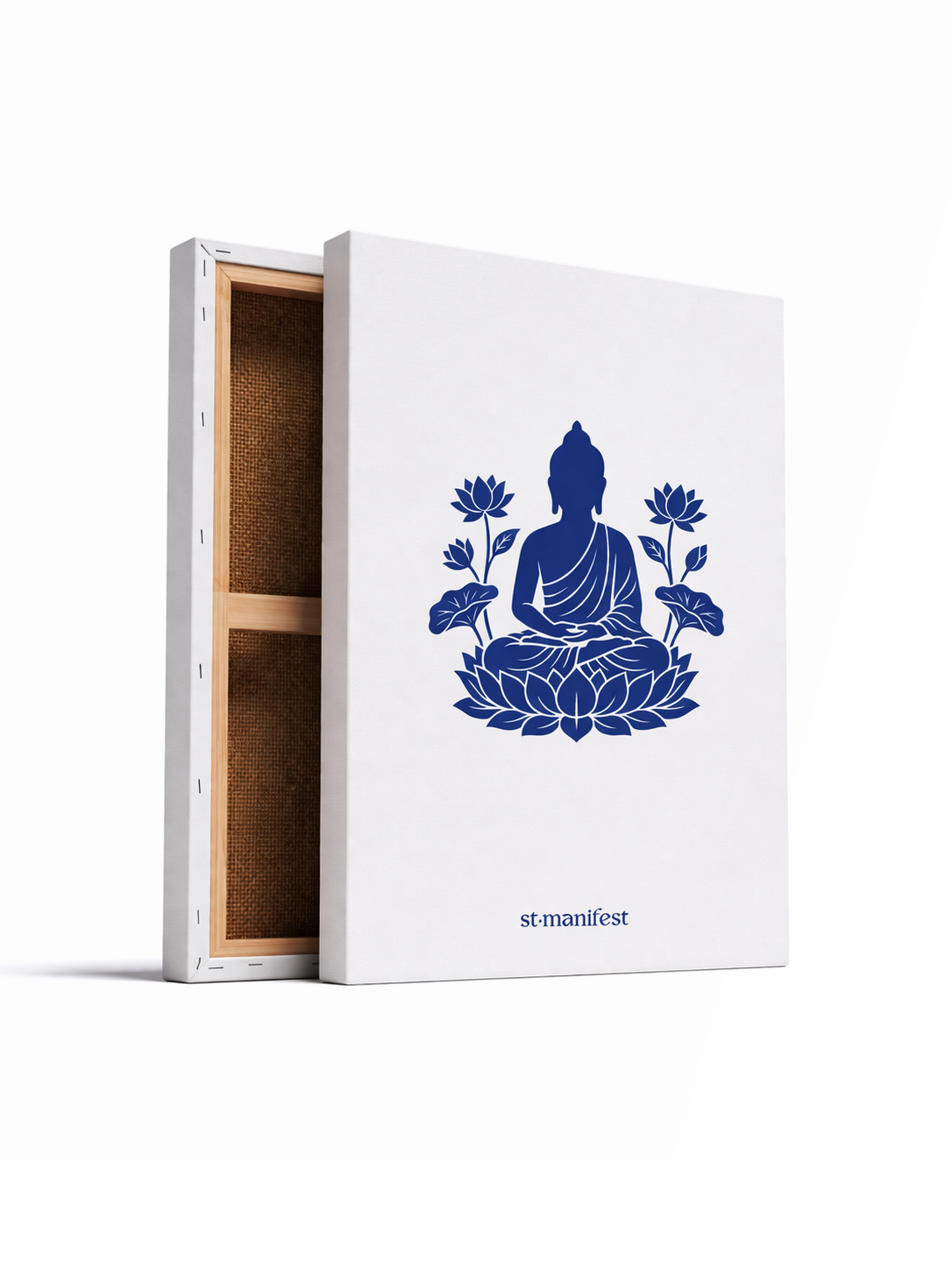 Lotus Buddha — Canvas Poster