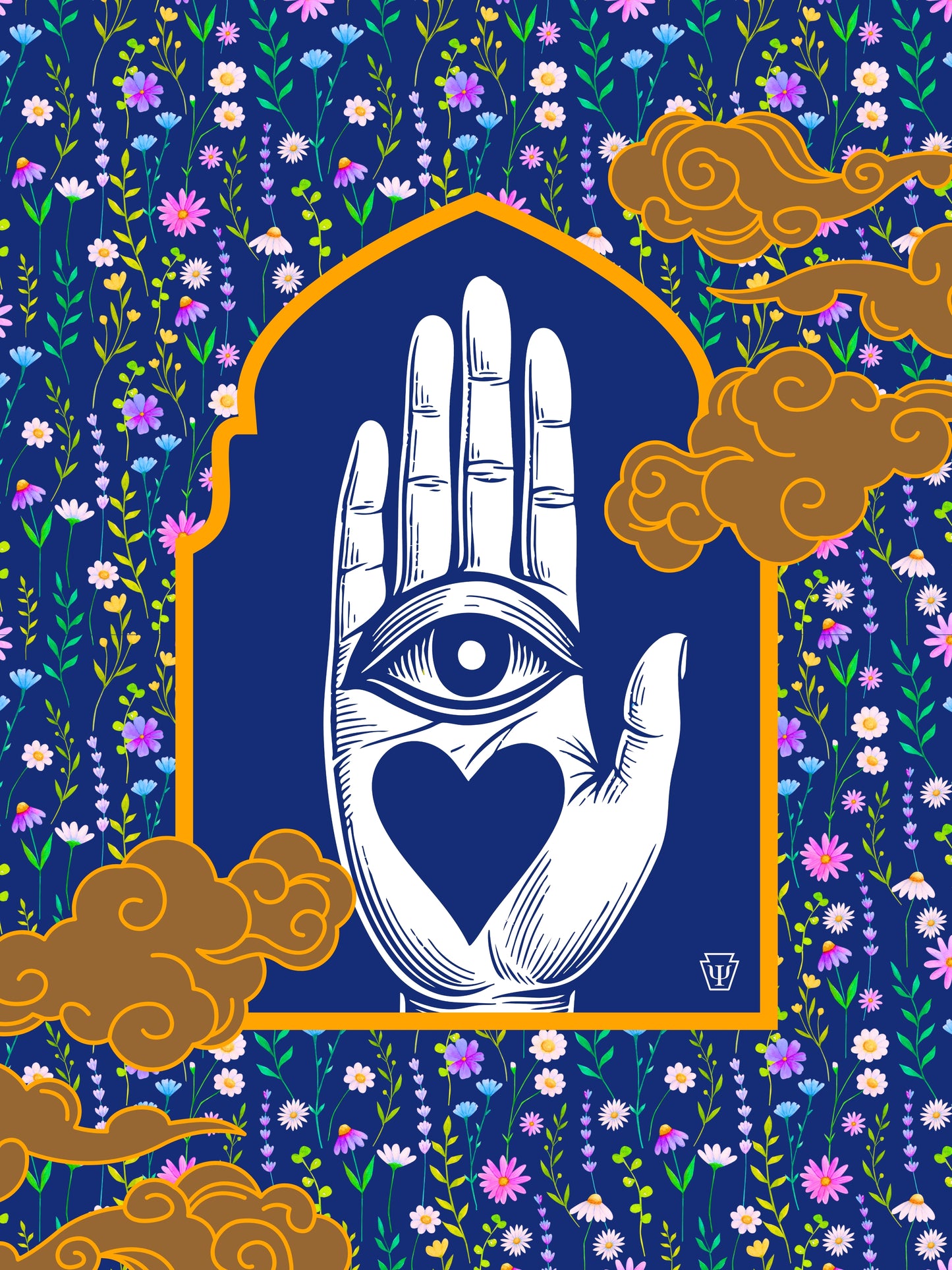 The Seeing Heart — Canvas Poster