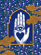 The Seeing Heart — Canvas Poster