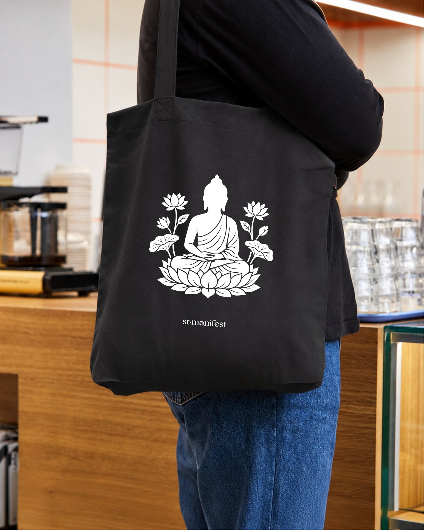 Lotus Buddha — Tote Bag