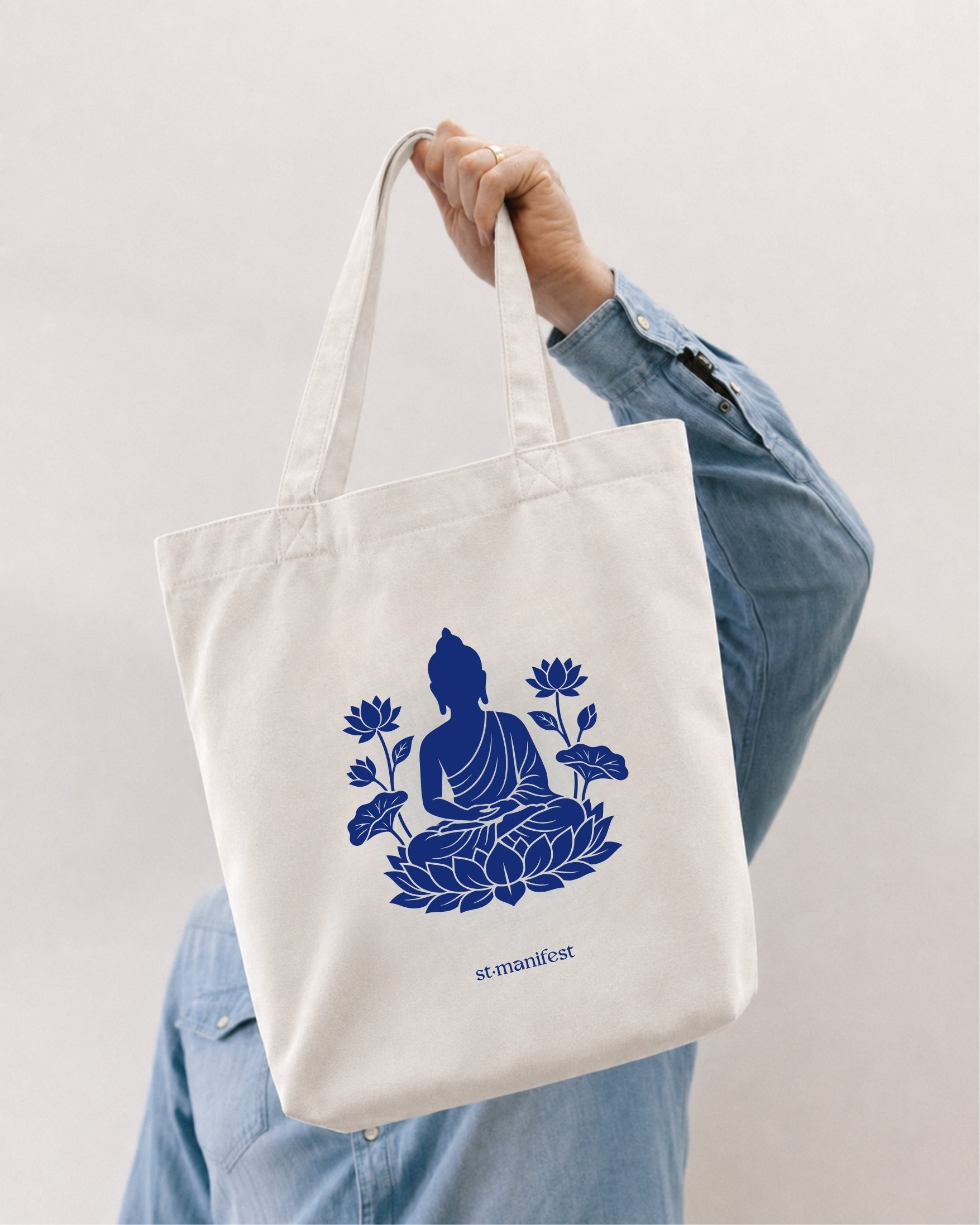 Lotus Buddha — Tote Bag