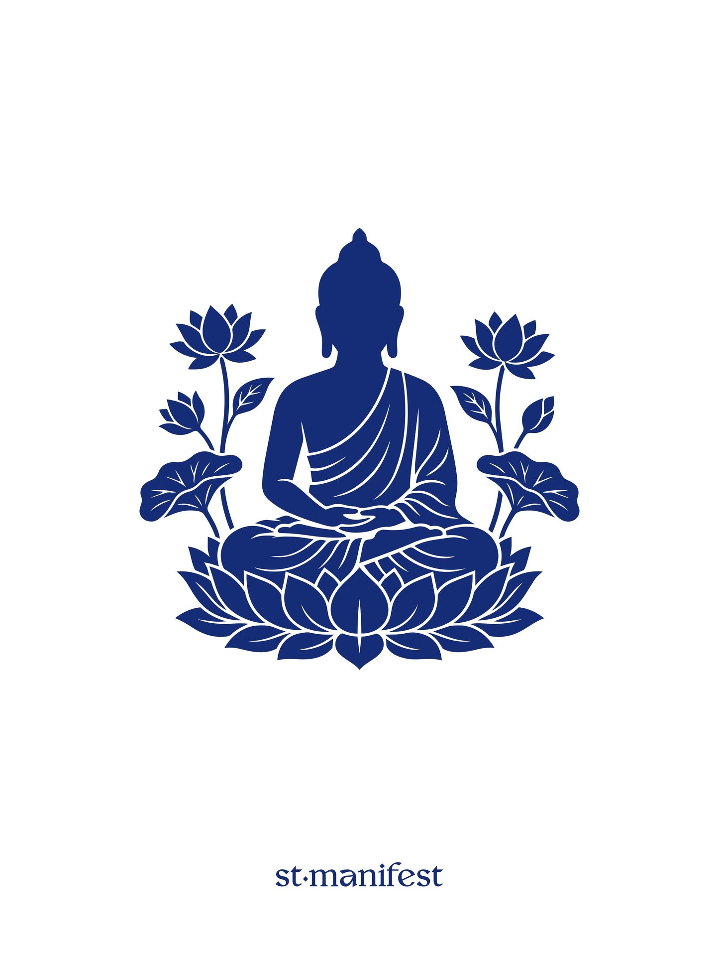 Lotus Buddha — Art Print