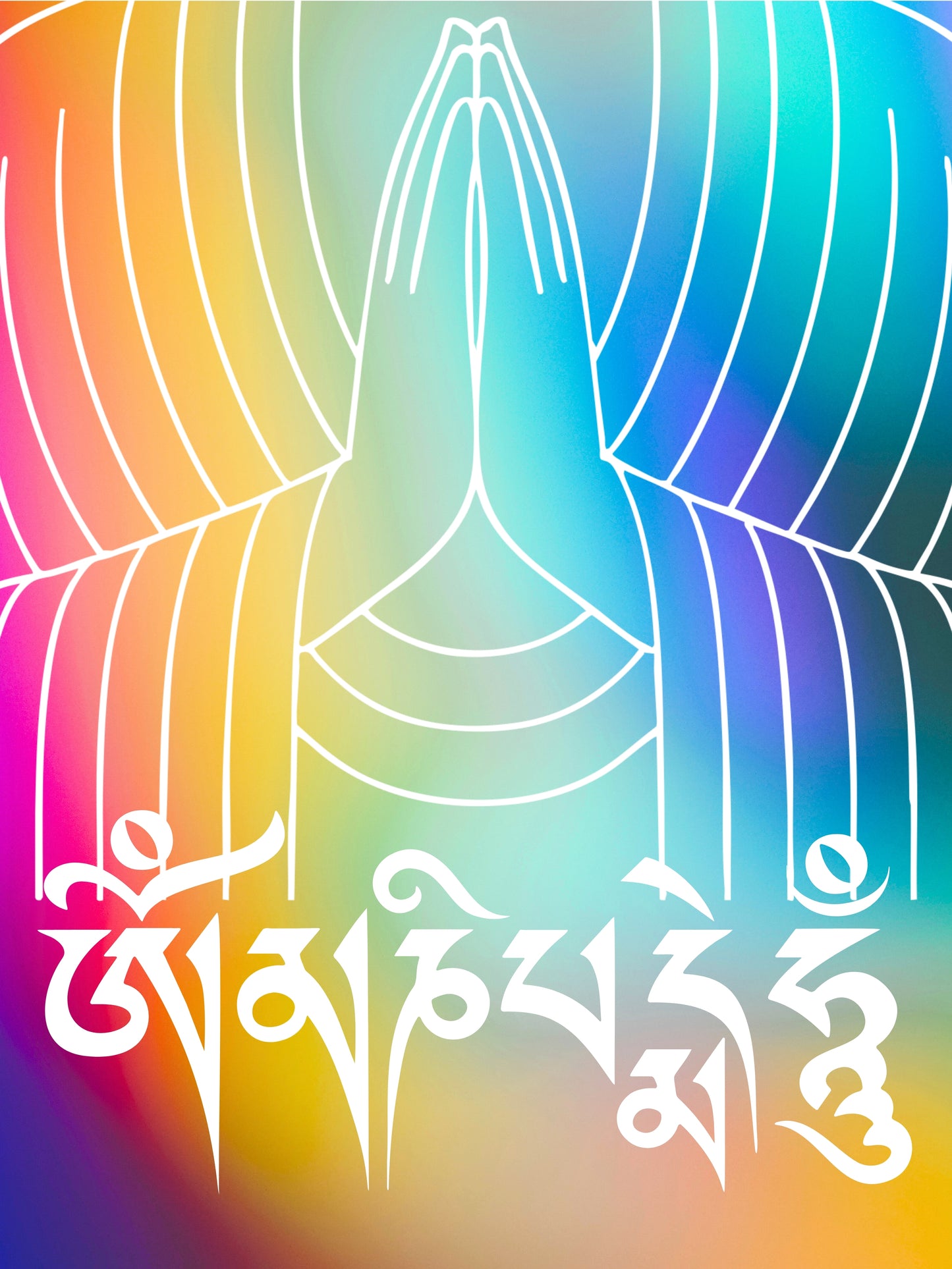 The Rainbow Mantra — Art Print