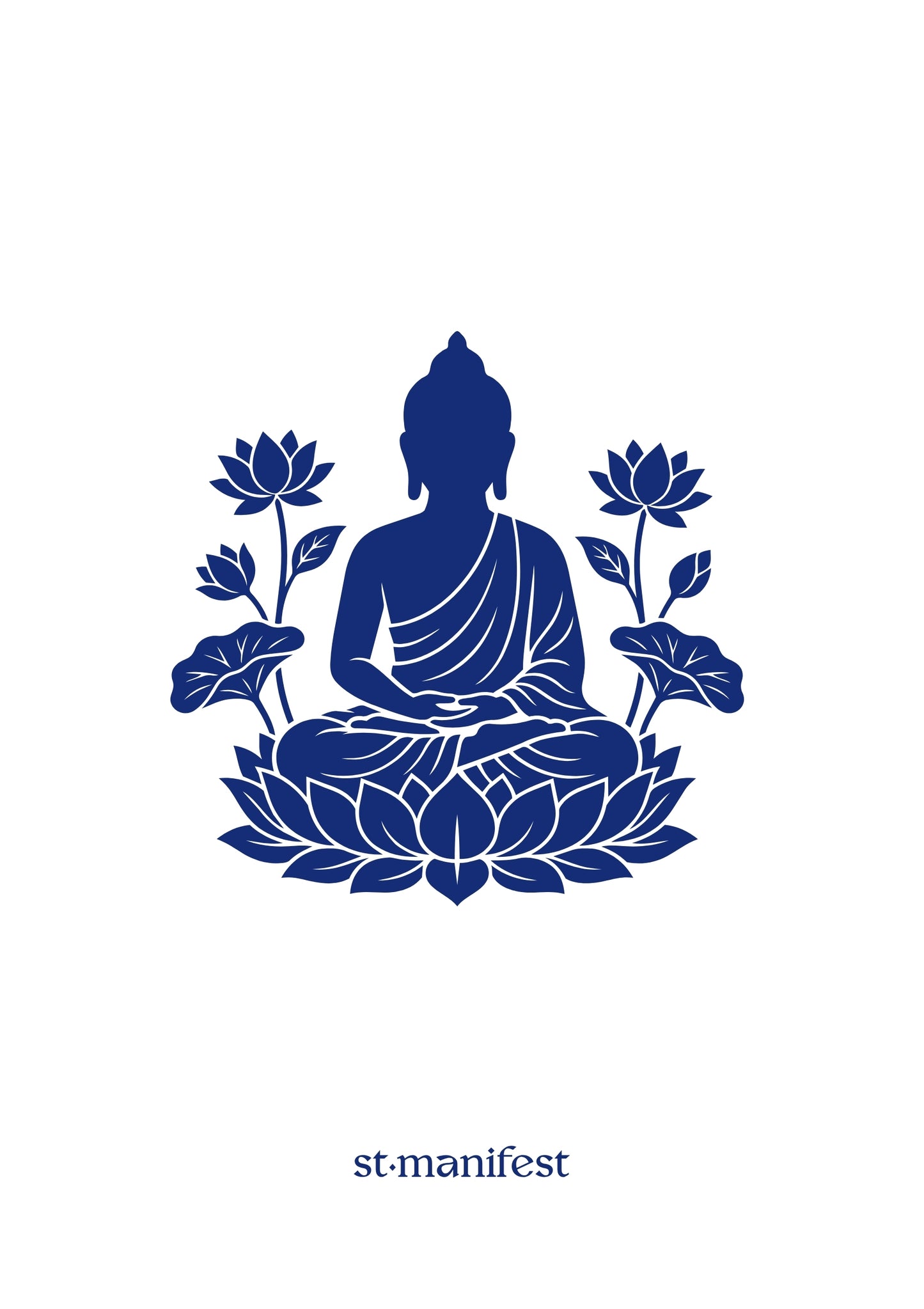 Lotus Buddha — Elastic Notebook