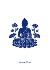 Lotus Buddha — Elastic Notebook