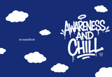 Awareness and Chill — Hardback Notebook
