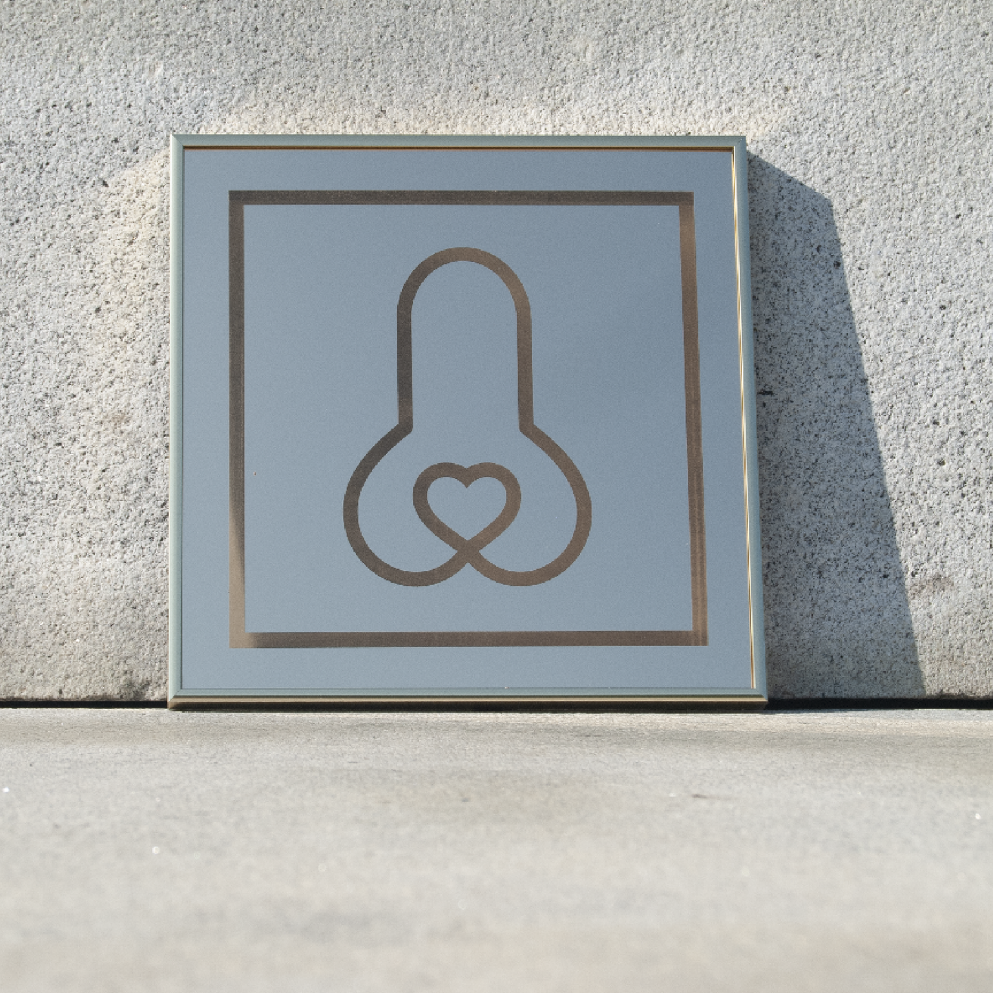 verga square wall art
