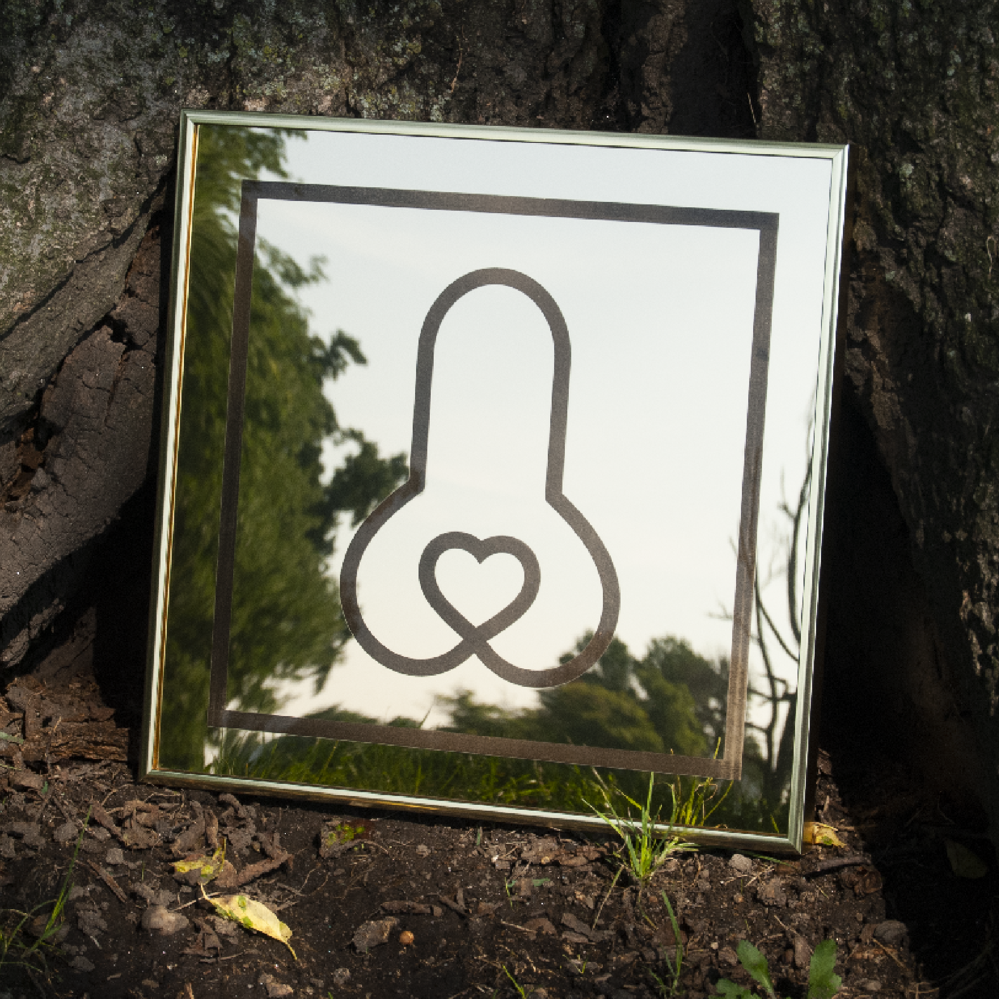 verga square wall art