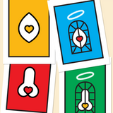 Original art work postcard pack of 4 - Shop Saint Manifest