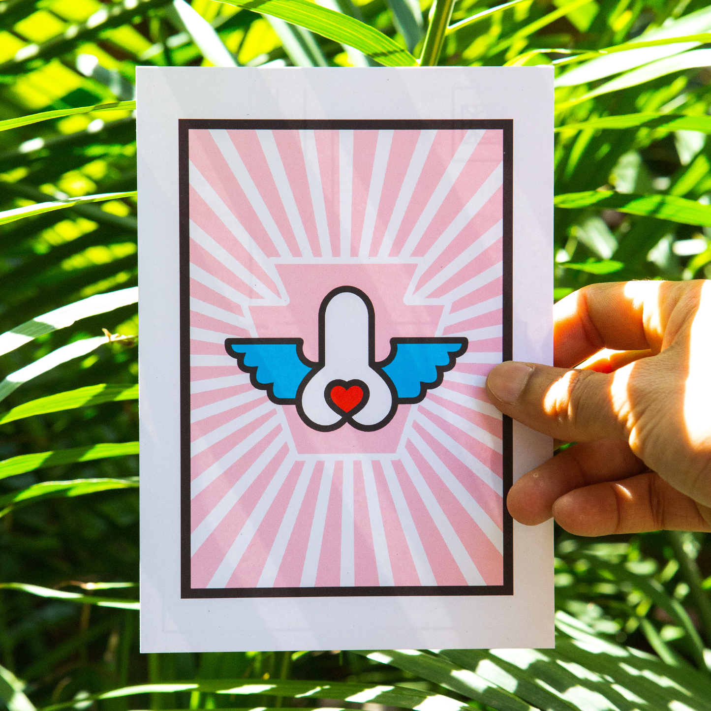 flying verga postcard art - Shop Saint Manifest