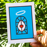 vulva arch postcard art - Shop Saint Manifest