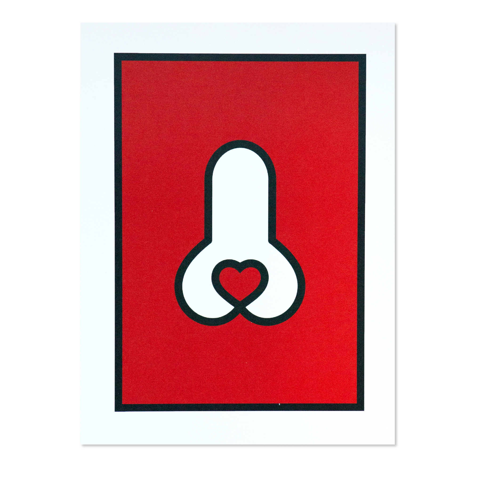 verga heart-on poster